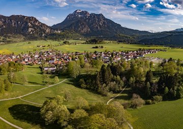 Schwangau, Luftaufnahme